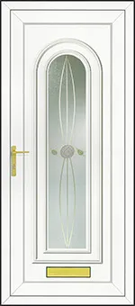 PVCu Front Door Design - Rennie Gold