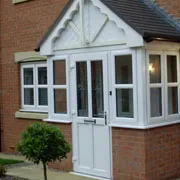 PVCu door