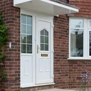 PVCu door