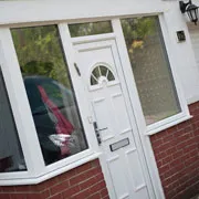 PVCu door
